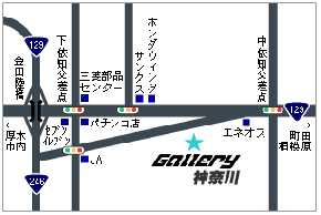 ギャラリィ神奈川MAP